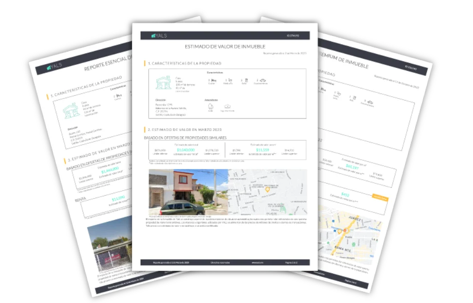 Ilustración de reporte de ejemplo