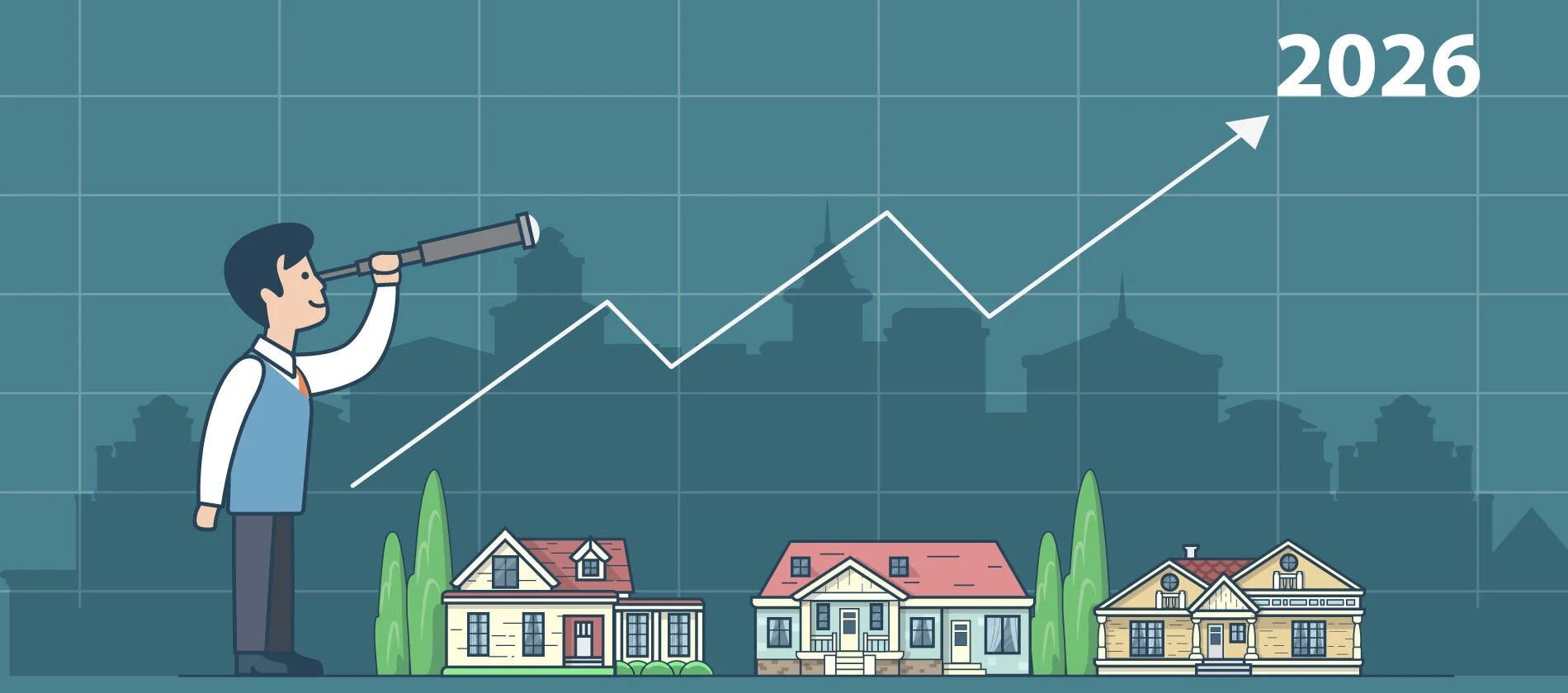 Imagen del artículo: Tendencias del mercado inmobiliario en México para la primera mitad de 2026