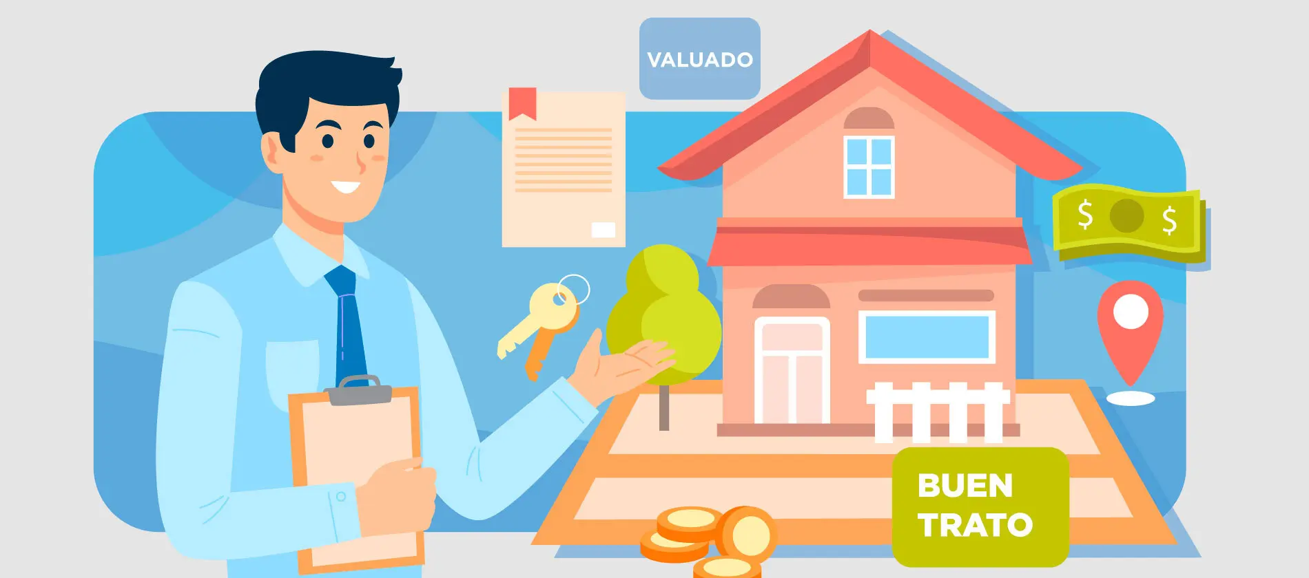 Perito valuador inmobiliario en México, avalúo formal