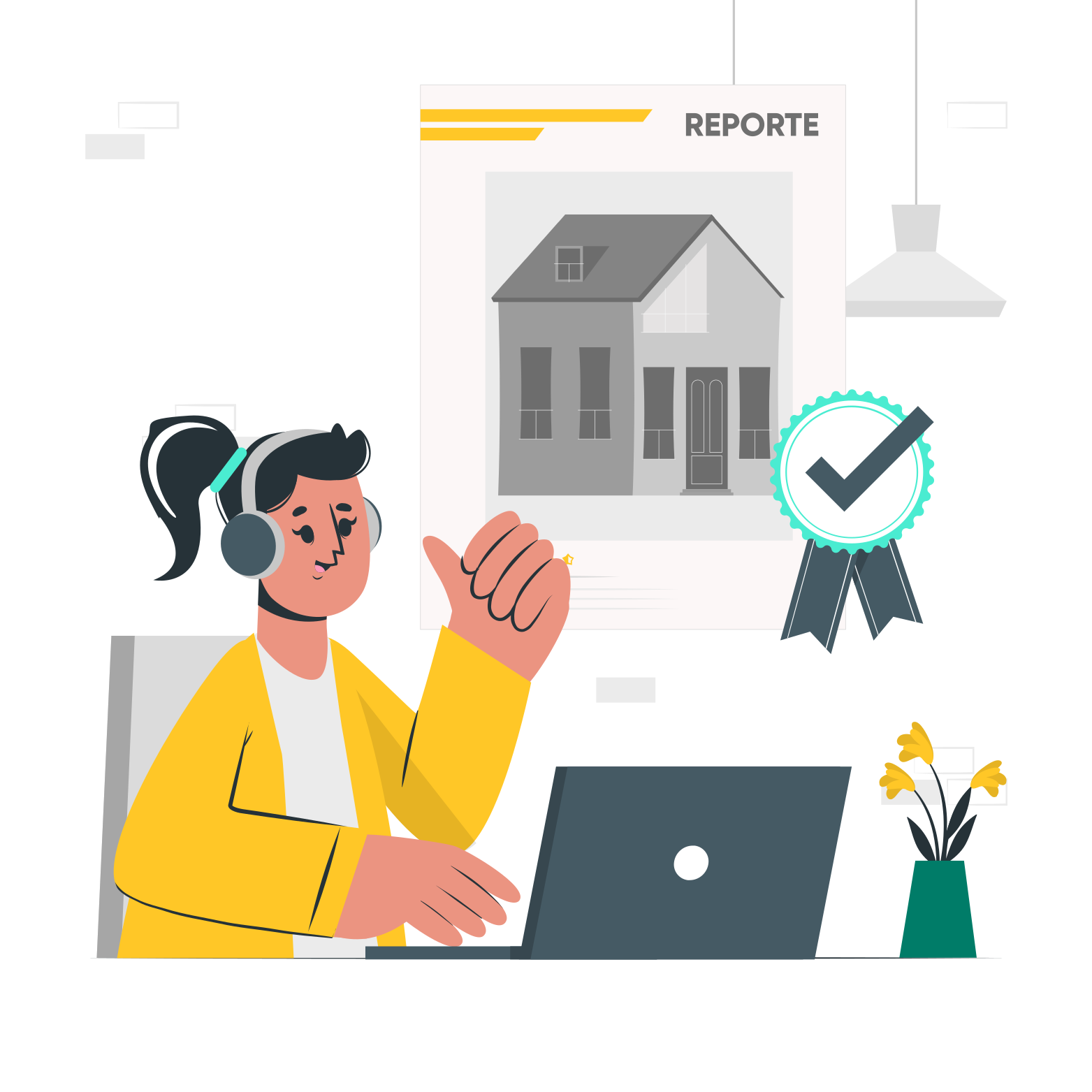 Ilustración de contáctanos